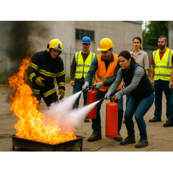 Feuerlöschertraining